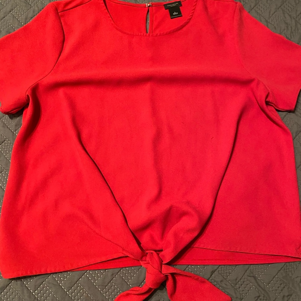 Tie Front Top